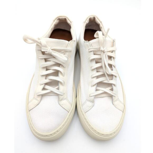 Common Projects Achilles Leather Low Top Sneaker Shoes Women's Size US8 EU38 - Picture 3 of 16